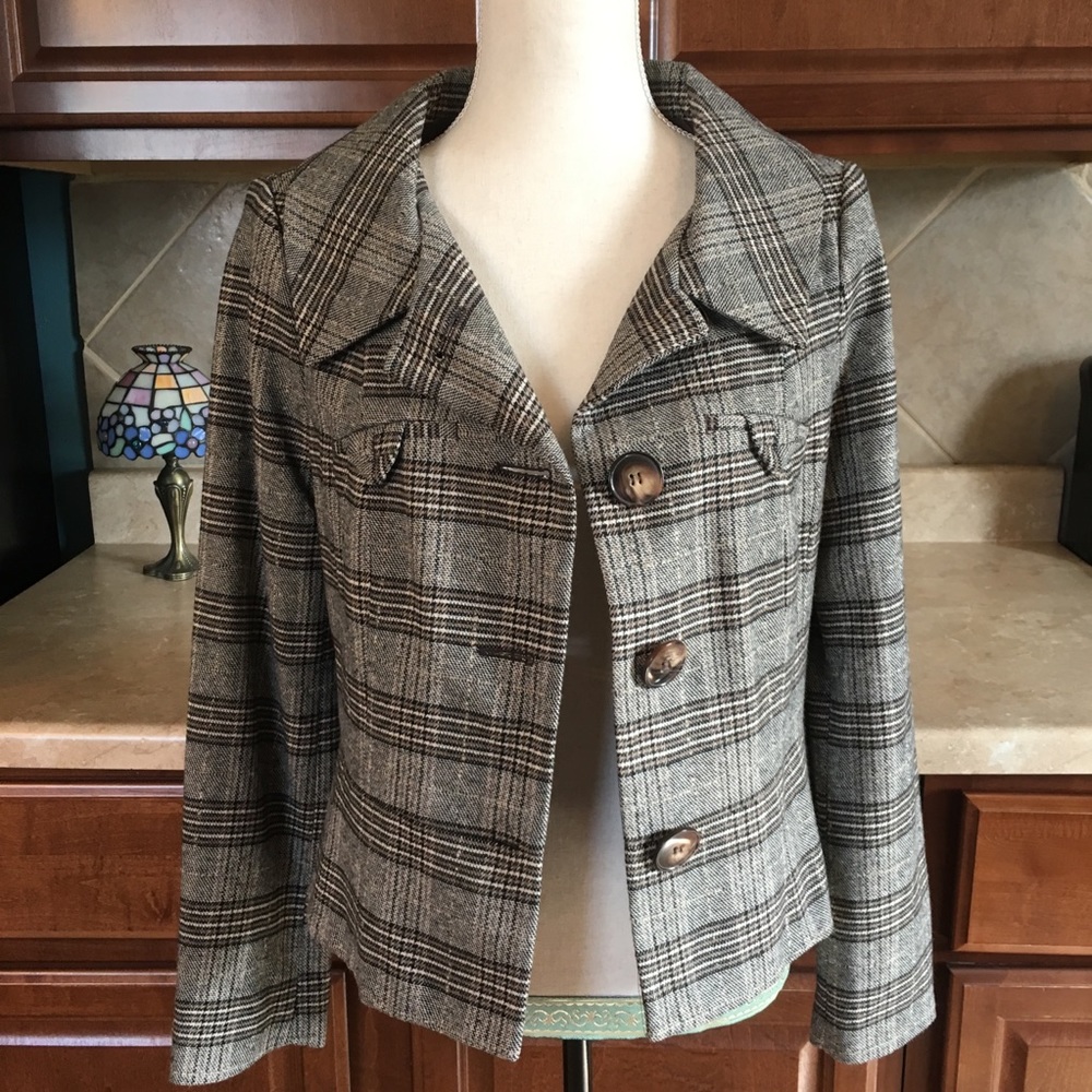 Zara Basic Blazer Jacket Size Medium - image 1